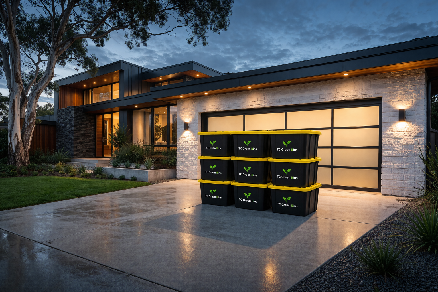 Clean modern home ready for moving